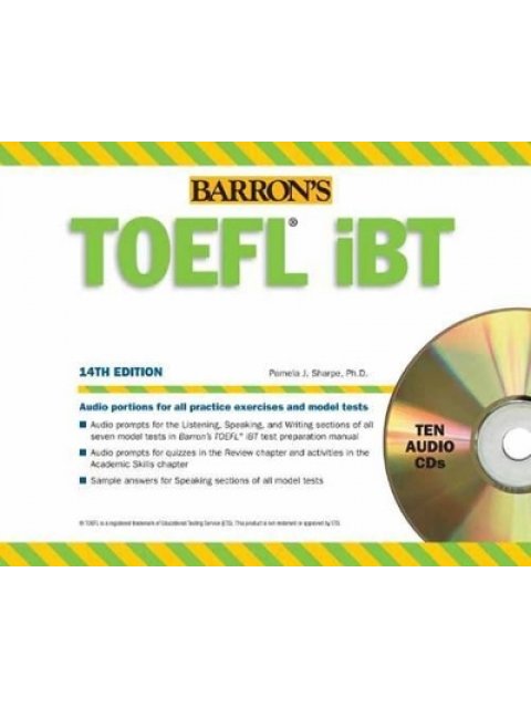 BARRON'S TOEFL IBT CD 14TH ED