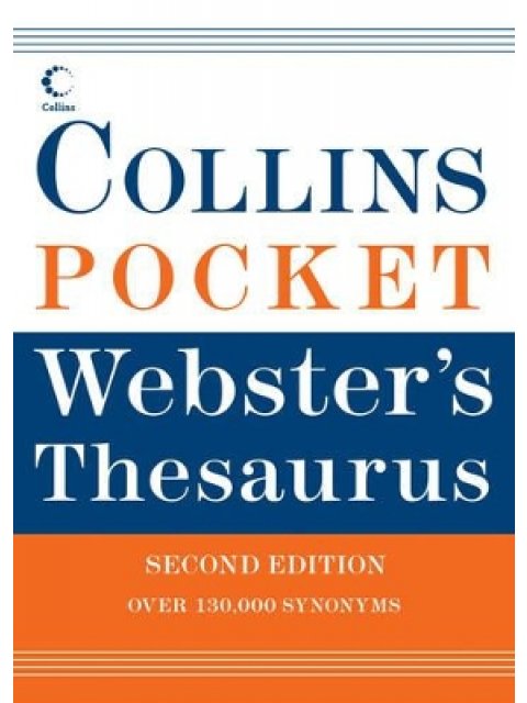 COLLINS POCKET WEBSTER’S THESAURUS  PB