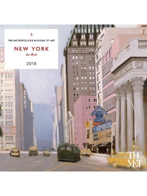 NEW YORK IN ART WALL CALENDAR 2019 CALENDAR