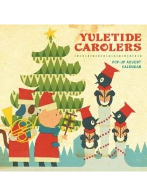 YULETIDE CAROLERS POP UP ADVENT CALENDAR