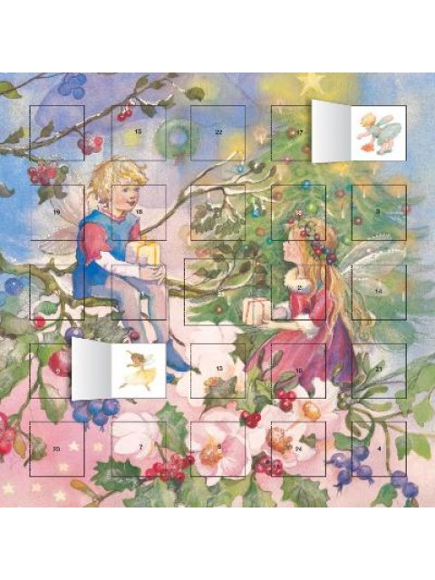 FOREST FAIRIES CHRISTMAS PRESENTS ADVENT CALENDAR (WITH STICKERS)  HC
