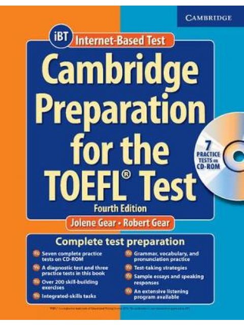 CAMBRIDGE PREPARATION FOR THE TOEFL® TEST SB (+ CD-ROM) 4TH ED