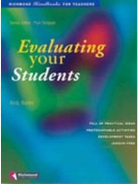 EVALUATING YOUR STUDENTS