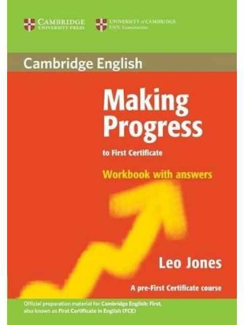 MAKING PROGRESS TO FIRST CERTIFICATE WB KEY