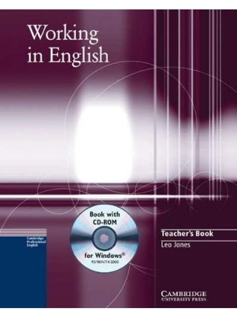 WORKING IN ENGLISH TCHR'S (+ CD-ROM)