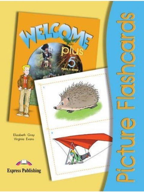 WELCOME PLUS 5 FLASHCARDS