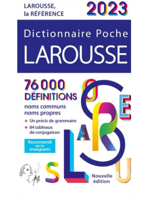 LAROUSSE DICTIONNAIRE POCHE 2023