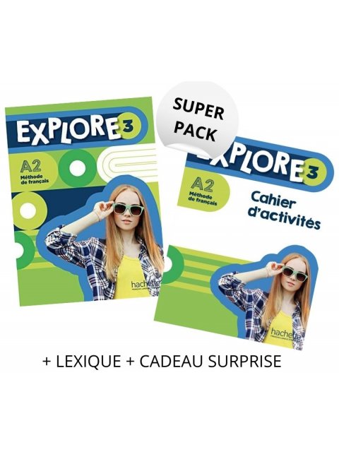 SUPER PACK EXPLORE 3 (LE + CA + LEXIQUE + CADEAU SURPRISE)