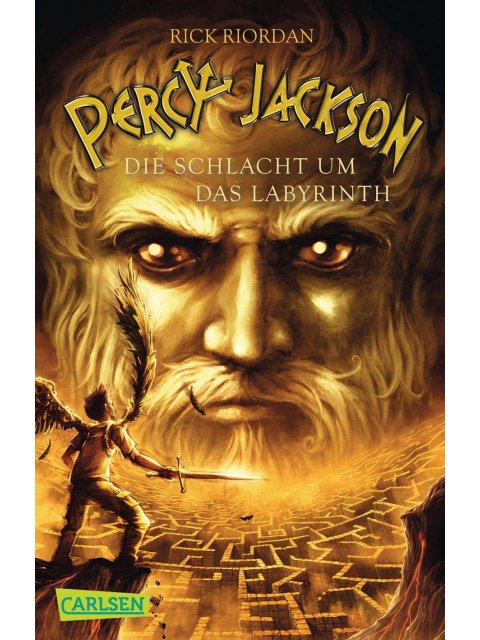 PERCY JACKSON TOME 4 : DIE SCHLACHT UM DAS LABYRINTH TASCHENBUCH