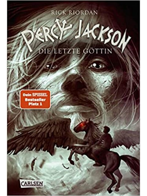 PERCY JACKSON TOME 5 : DIE LETZTE GOTTIN TASCHENBUCH