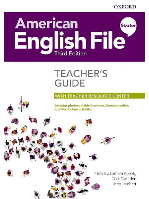 AMERICAN ENGLISH FILE STARTER TCHR'S GUIDE (+ DIGITAL RESOURCES) 3RD ED