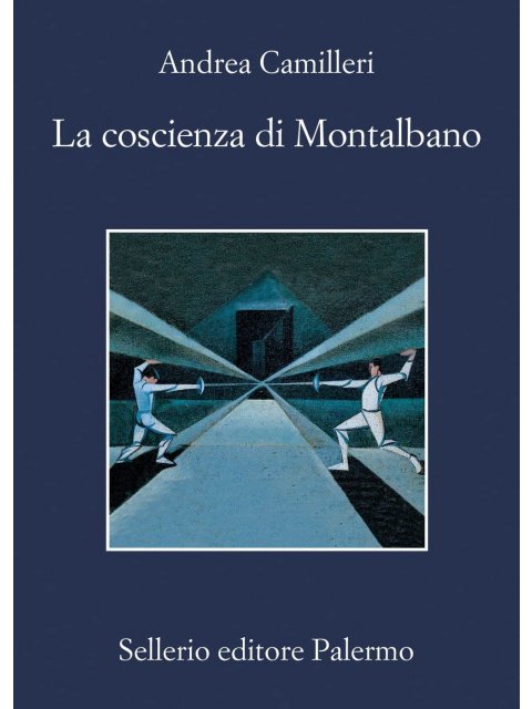 LA CONSCIENZA DI MONTALBANO COPERTINA FLESSIBLE