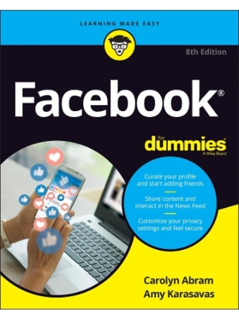 FACEBOOK FOR DUMMIES 8TH ED PB