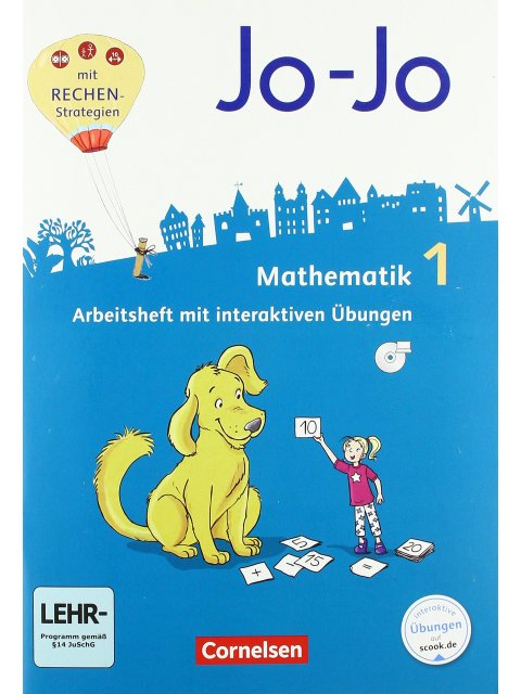 Jo-Jo Mathematik - Allgemeine Ausgabe 2018 - 1. Schuljahr Arbeitsheft - Mit interaktiven Übungen onl
