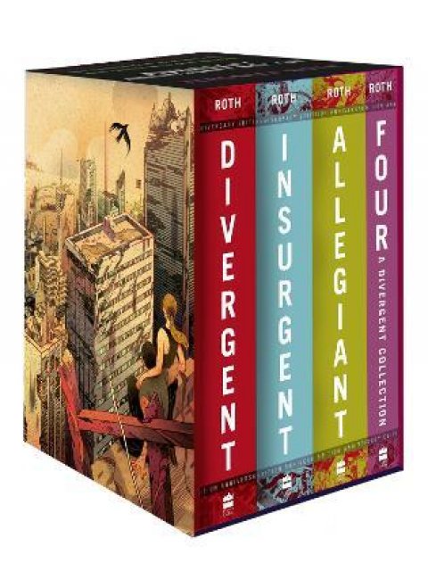 DIVERGENT SERIES FOUR-BOOK COLLECTION PB BOX SET