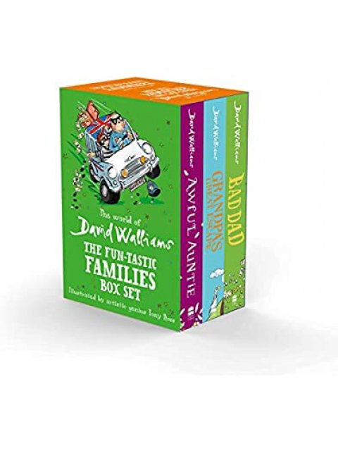 THE WORLD OF DAVID WALLIAMS : FUN-TASTIC FAMILIES PB BOX SET