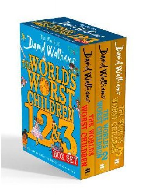 THE WORLD OF DAVID WALLIAMS : THE WORLD'S WORST CHILDREN HC BOX SET