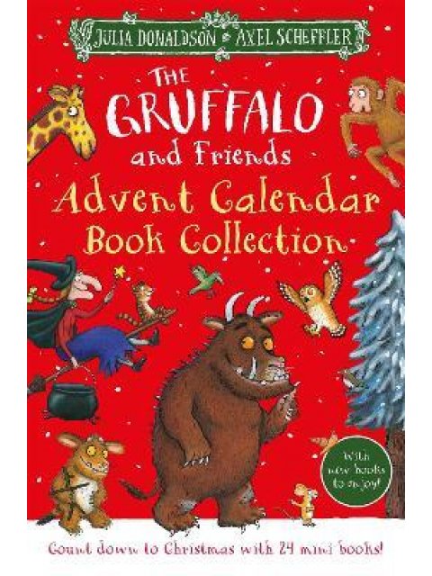 THE GRUFFALO AND FRIENDS ADVENT CALENDAR BOOK COLLECTION HC