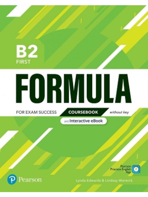 FORMULA B2 FIRST COURSEBOOK W/O KEY (+ E-BOOK)