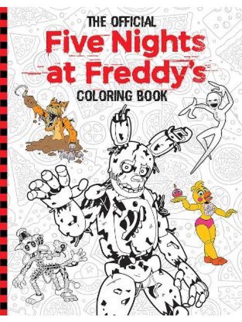 OFFICIAL FIVE NIGHTS AT FREDDY'S : COLORING BOOK PB