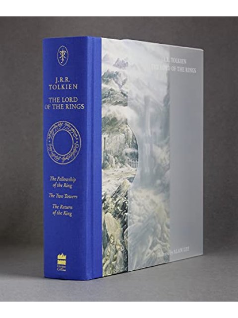 THE LORD OF THE RINGS ILLUSTRATED SLIPCASE EDITION HC