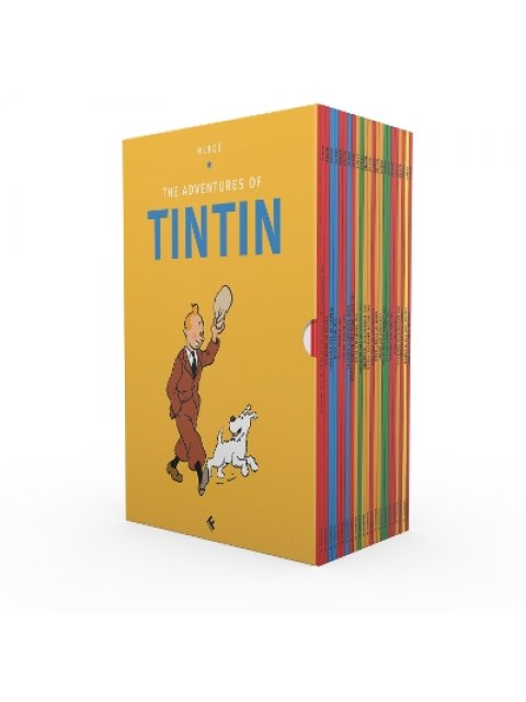 TINTIN 23 TITLES PB BOX SET