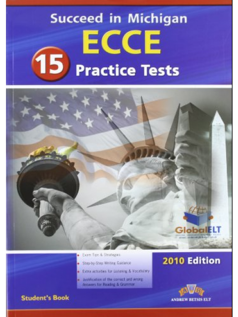SUCCEED IN MICHIGAN ECCE (CAMLA) 15 PRACTICE TESTS SELF STUDY PACK 2015