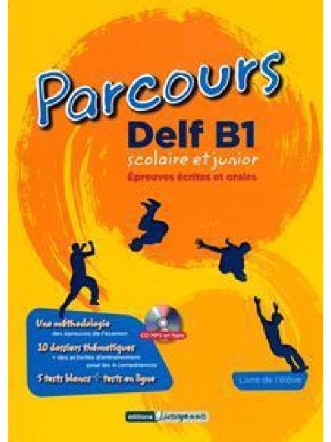 PARCOURS DELF B2 SCOLAIRE ET JUNIOR (CD-MP3 EN LIGNE)