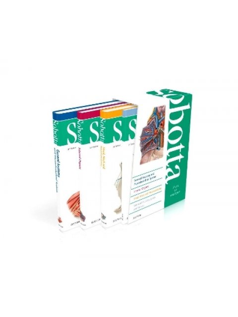 Sobotta Atlas of Anatomy, Package - Musculoskeletal System; Internal Organs; Head, Neck and Neuroana