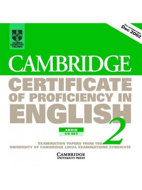 CAMBRIDGE CERTIFICATE OF PROFICIENCY IN ENGLISH 2 CD (2) UPDATED