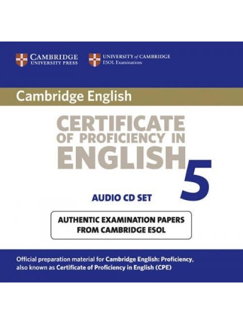 CAMBRIDGE CERTIFICATE OF PROFICIENCY IN ENGLISH 5 CD (2) UPDATED