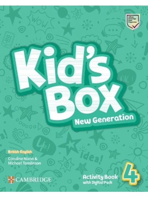 KID'S BOX NEW GENERATION 4 ACTIVITY BOOK (+ DIGITAL PACK)