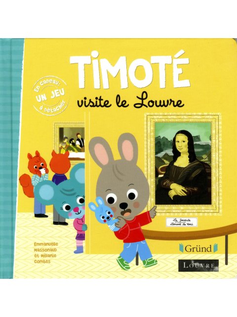 TIMOTE VISITE LE LOUVRE