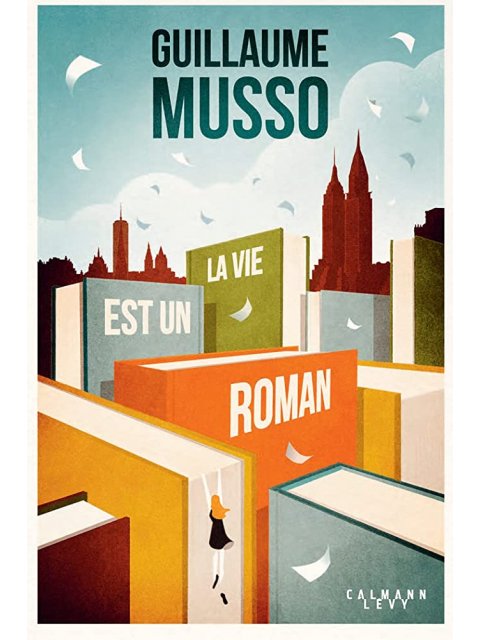 LA VIE EST UN ROMAN POCHE B FORMAT