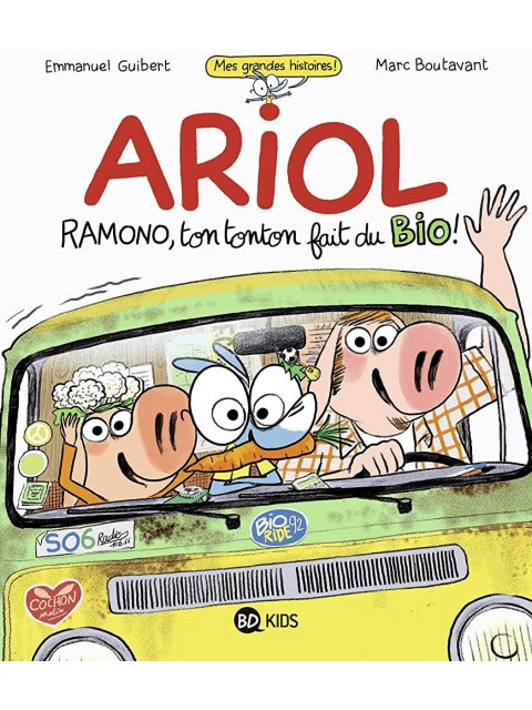 ARIOL ROMAN GRAPHIQUE - RAMONO, TON TONTON FAIT DU BIO BROCHE