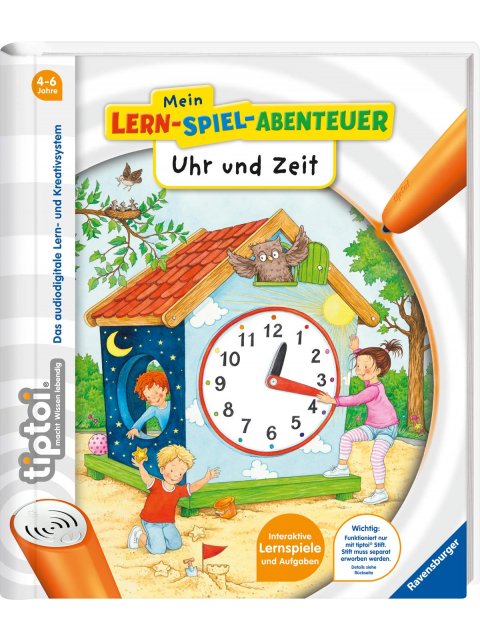TIPTOI® UHR UND ZEIT (TIPTOI® MEIN LERN-SPIEL-ABENTEUER)