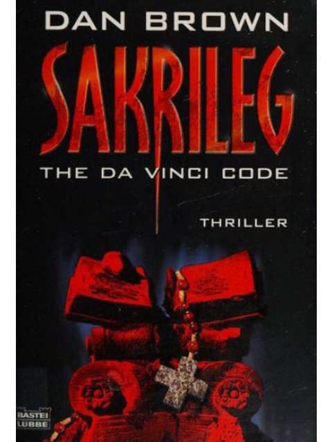 SAKRILEG  TASCHENBUCH