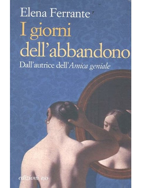 GIORNI DELL'ABANDONO  COPERTINA RIGIDA