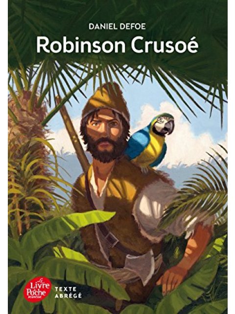 ROBINSON CRUSOE - TEXTE ABREGE  POCHE