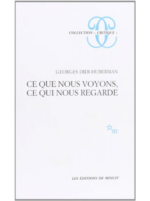 CE QUE NOUS VOYONS CE QUI NOUS REGARDE POCHE