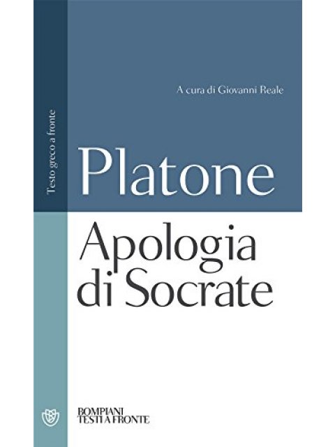 APOLOGIA DI SOCRATE COPERTINA FLESSIBLE