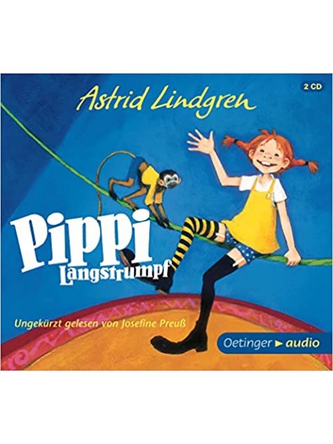 PIPPI LANGSTRUMPF: (2 CD): NEUAUFNAHME MIT JOSEFINE PREUß