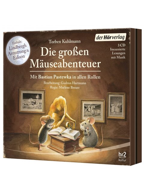 Die großen Mäuse-Abenteuer, 3 Audio-CD