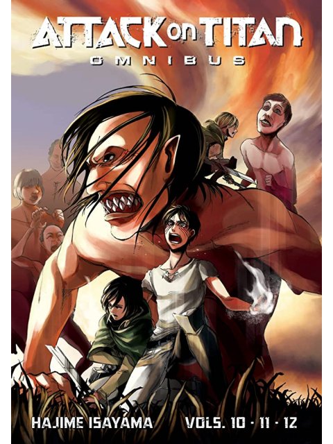 ATTACK ON TITAN OMNIBUS 4 (VOL 10-12)