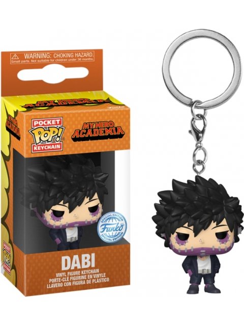 FUNKO POCKET POP! MY HERO ACADEMIA : DABI (HIDEOUT)-(KEYCHAIN)