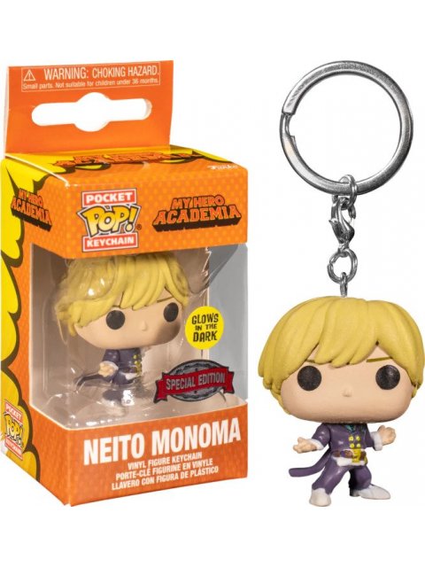 FUNKO POCKET POP! MY HERO ACADEMIA : NEITO MONOMA (GLOWS IN THE DARK) (KEYCHAIN)