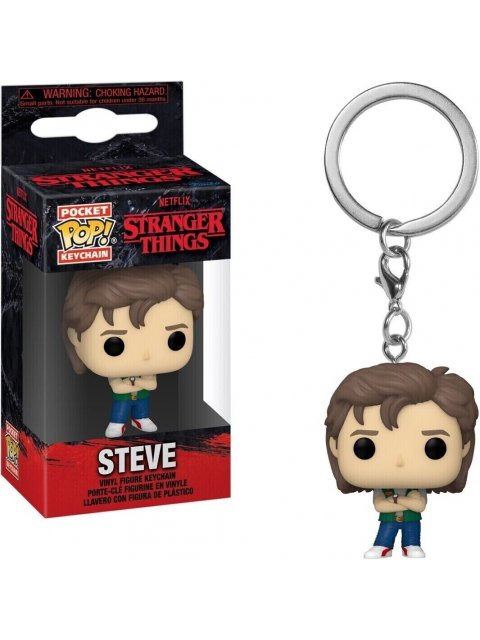 FUNKO POCKET POP! STRANGER THINGS SEASON 4 : STEVE (KEYCHAIN)