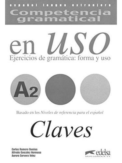 COMPETENCIA GRAMATICA EN USO A2 CLAVES