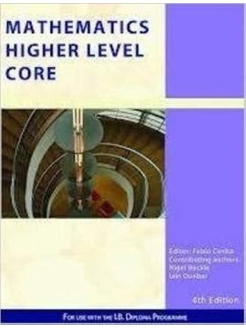 MATHEMATICS HIGHER LEVEL CORE  PB
