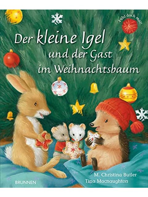 DER KLEINE IGEL UND DER GAST WEIHNACHTSBAUM  HC